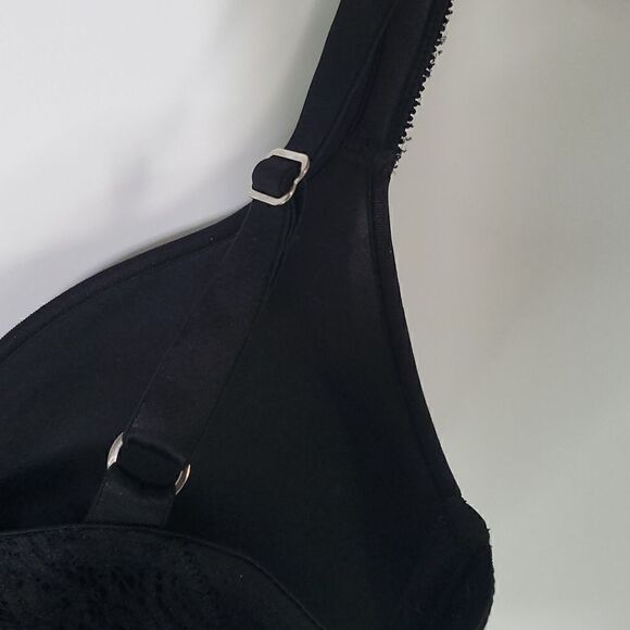 Natori Reflex Memory Black Plunge Bra Size 32D - Picture 5 of 12